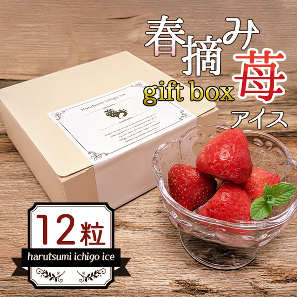 春摘み苺アイス12粒