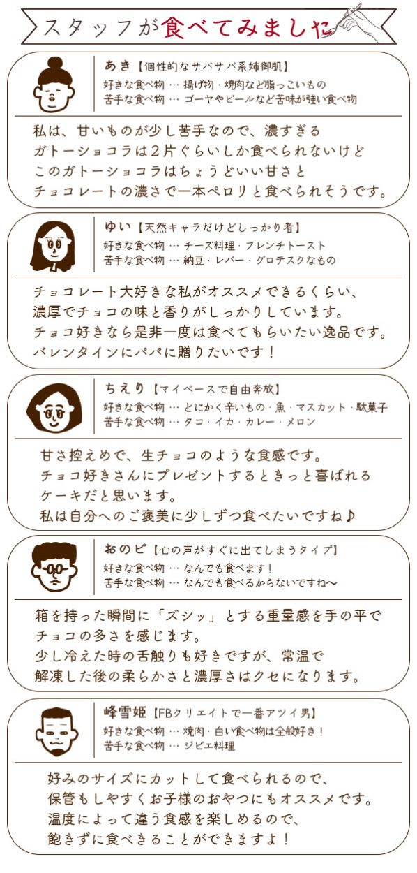 ガトーショコラ