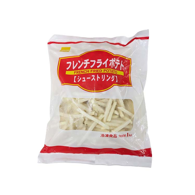 フレンチフライポテト シューストリング ポテト 冷凍ポテト 1kg 冷凍食品 業務用 惣菜 食材 食品 お弁当 弁当 洋食 家庭用 | izux | 03