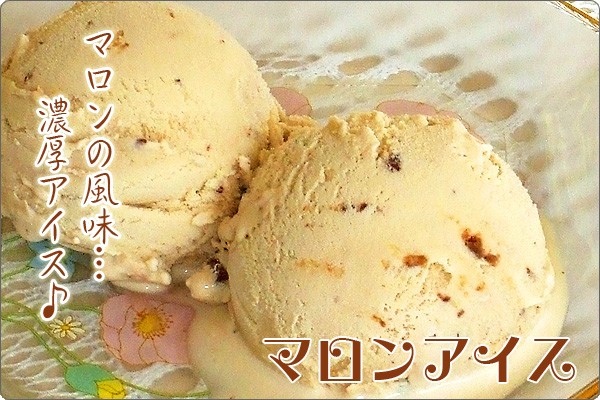アイスクリーム 業務用  マロンアイスクリーム