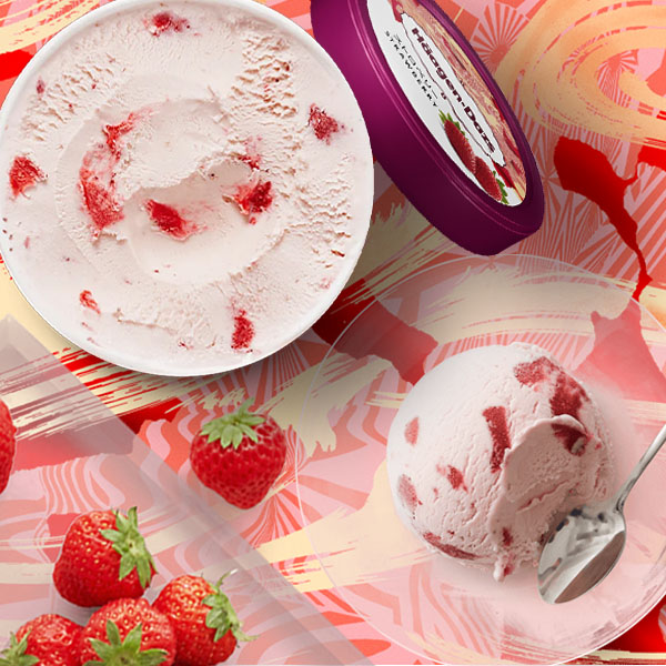 スイーツ ギフト アイスクリーム ファミリーサイズ ハーゲンダッツ パイント 473ml ストロベリー 苺 5個 セット 送料無料 プレゼント 誕生日 母の日 御祝い | ハーゲンダッツ | 04