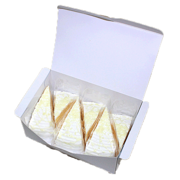 クリスマスケーキ カットケーキ 業務用ケーキ 誕生日ケーキ ケーキ スイーツ パーティー ギフト NB ホワイトチョコレートケーキ 6個 フランドール |  | 01