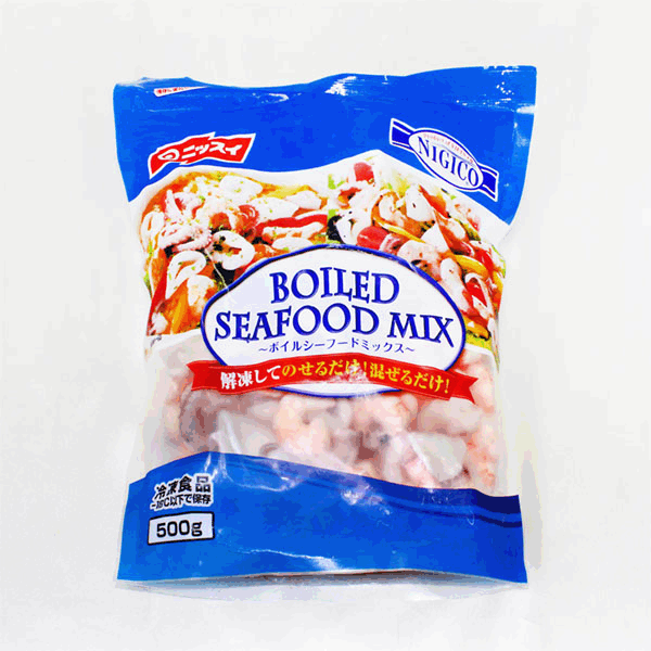 冷凍食品 お弁当 食品 食材 おかず 惣菜 簡単 業務用 家庭用 ボイルシーフードミックス（500g) |  | 01