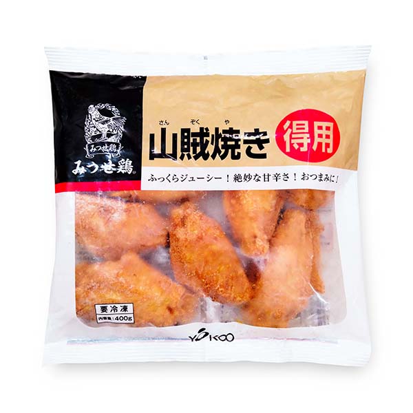 鶏 とり 唐揚げ からあげ から揚げ みつせ鶏 山賊焼き (400g)  オードブル 冷凍食品 お弁当 弁当 食品 食材 おかず 惣菜 業務用 家庭用 |  | 01