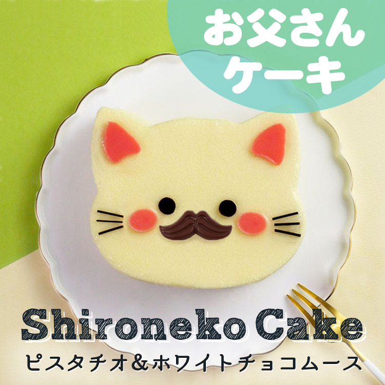 コーヒー チョコ ホールケーキ 猫ケーキ ブチ猫 送料無料