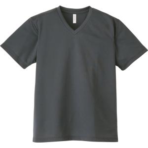 大きいサイズ 吸汗速乾 Vネック ティーシャツ メンズ ファッション Tシャツ 4.4オンス SS ...