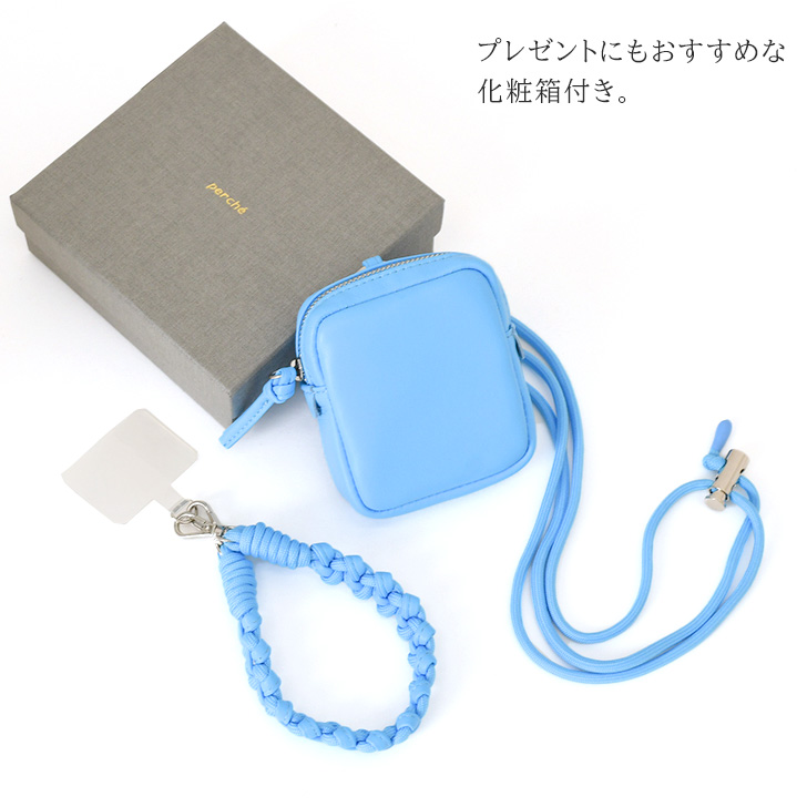 perche（ペルケ） 財布 レディース 小さめ コンパクト ブランド ミニ
