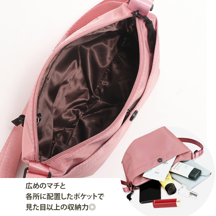 ショルダーバッグ レディース メンズ 多収納 小さめ メッセンジャー