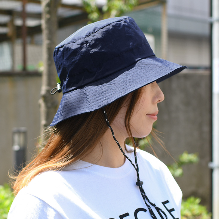 日本最大の サファリハット メンズ レディース 撥水 つば広 あご紐 帽子 パッカブル ポイント消化 バケットハット UV アウトドア 折りたたみ  大きい おしゃれ 財布、帽子、ファッション小物