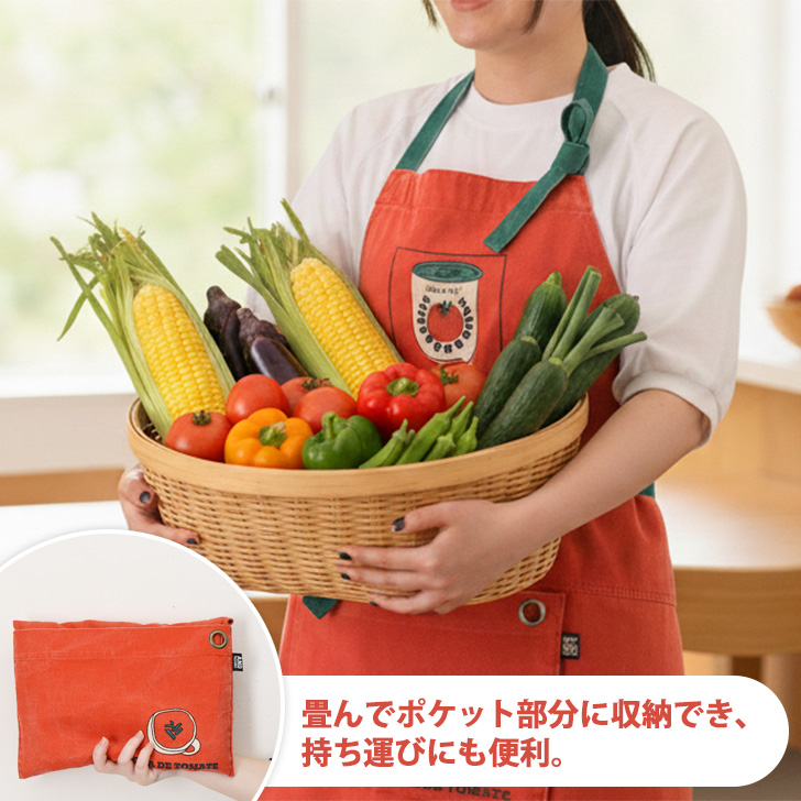 AND PACKABLE（アンドパッカブル） エプロン メンズ レディース 大人用