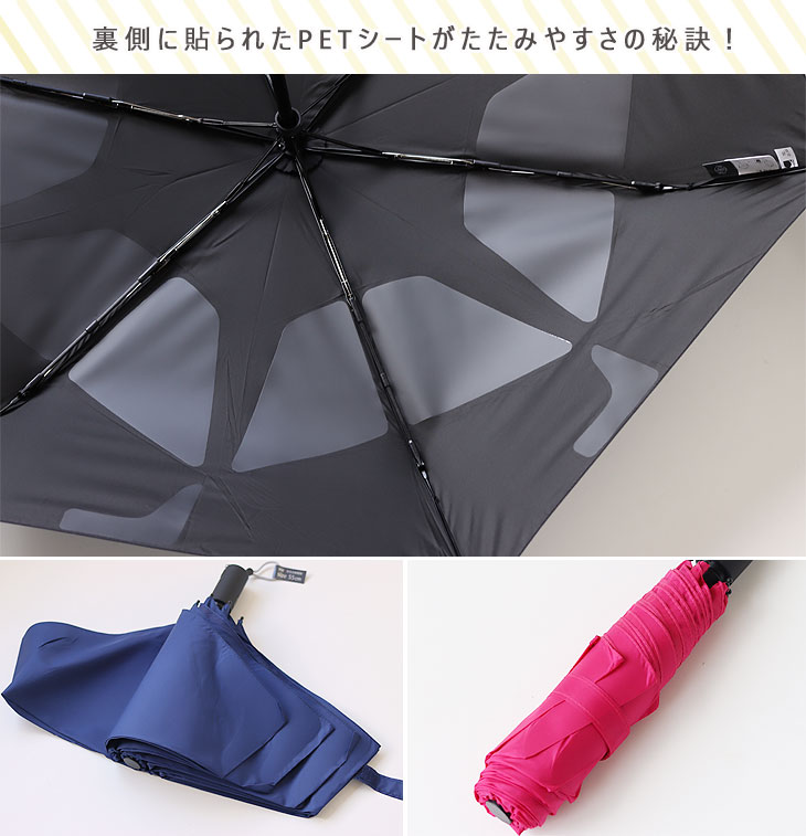 urawaza slim 折りたたみ傘 WJ55cm 自動開閉式（日傘 雨傘 自動