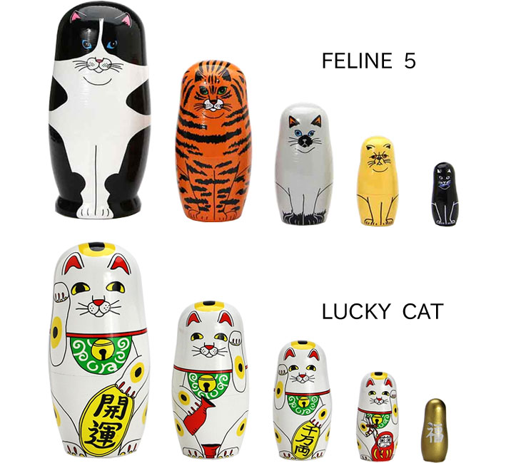 DETAIL（ディテール） マトリョーシカ MIDORI KOMATSU × DETAIL（ネコ
