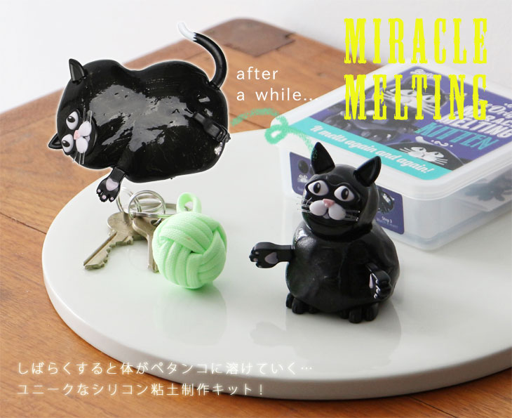 MIRACLE MELTING メルティング（雪ダルマ おもちゃ 粘土 シリコン粘土