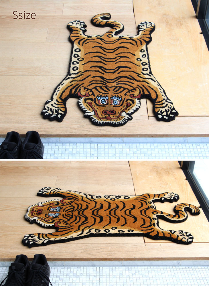 DETAIL（ディテール） Tibetan Tiger Rug チベタンタイガーラグ（玄関