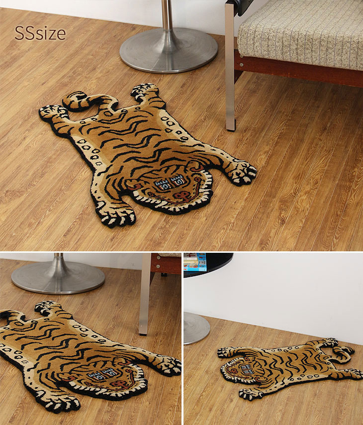 DETAIL（ディテール） Tibetan Tiger Rug チベタンタイガーラグ（玄関