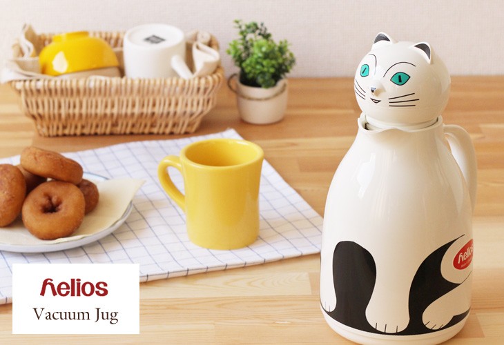 helios ヘリオス Vacuum Jug（魔法瓶 ポット キャット ベアー ペンギン
