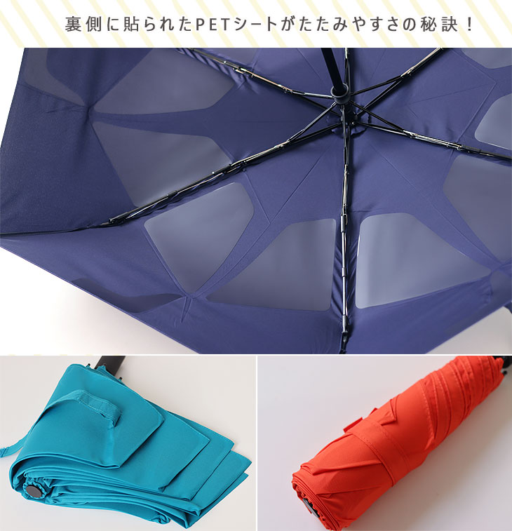 urawaza（ウラワザ） MOONBAT urawaza 折りたたみ傘 プレーン 55cm