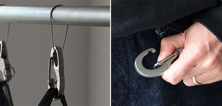 GLOMA グローマ カラビナ 1502（キーリング キーホルダー キーチェーン