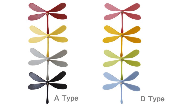 ZEUP ZAMIZARI トンボのマグネット（磁石 ホワイトボード ブラック