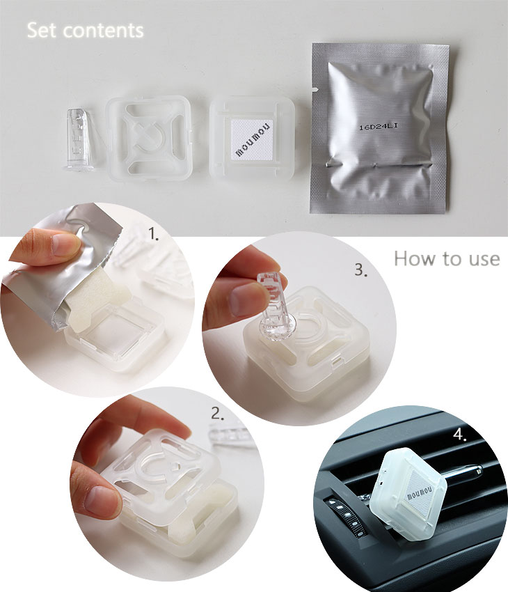 moumou ムームー パフューム カークリップ（エアーフレッシュナー 芳香