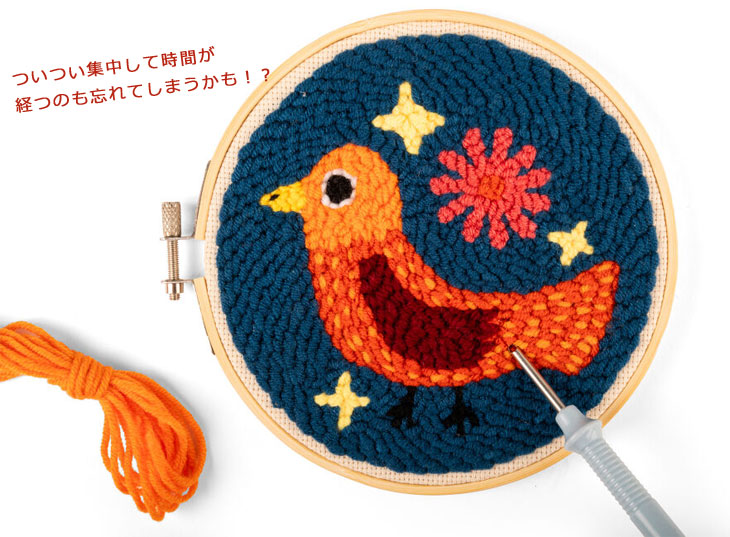 KIKKERLAND Punch Needle Kit（クロスステッチ 初心者セット