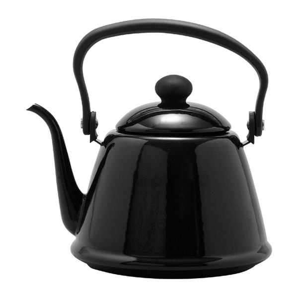 廃盤　希少　野田琺瑯　MONOケトル　ブラック　2L　ミッドセンチュリー　モダン 野田琺瑯（noda horo） 野田琺瑯ドリップケトルII : エフシー