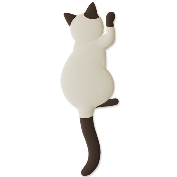 MAGNET HOOK マグネットフック キャットテイル（磁石 ネコ 猫 ホワイトボード 鍵掛け キーフック ハチワレ ミケ シャム） |  | 04