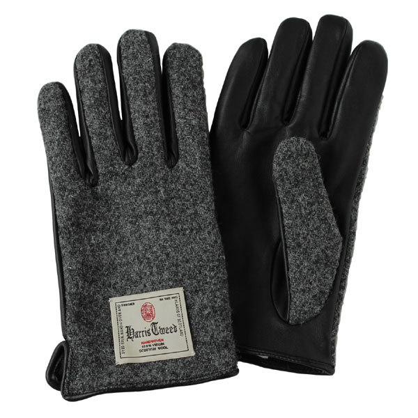 ストラトフォードオンエイボン レッスン 集団的 Harris Tweed 手袋 メンズ Handsoverhearts Net