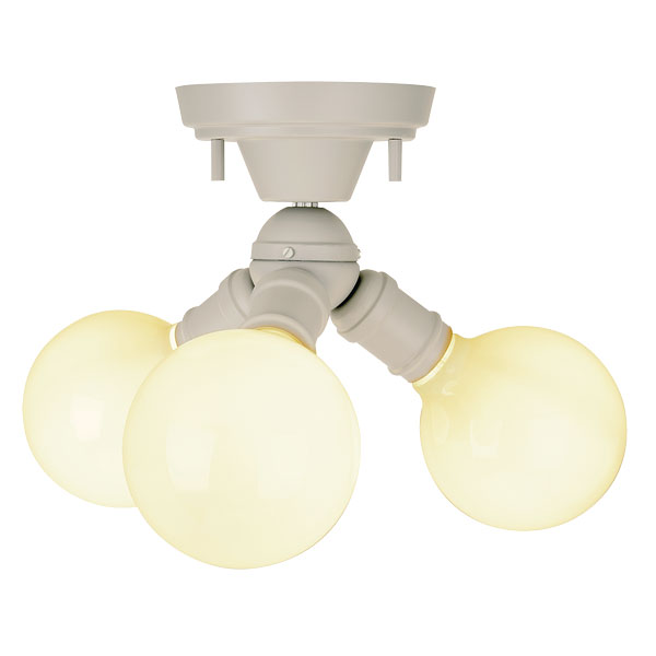 キシマ（KISHIMA） パッロ シーリングライト 3灯（天井照明 LED電球