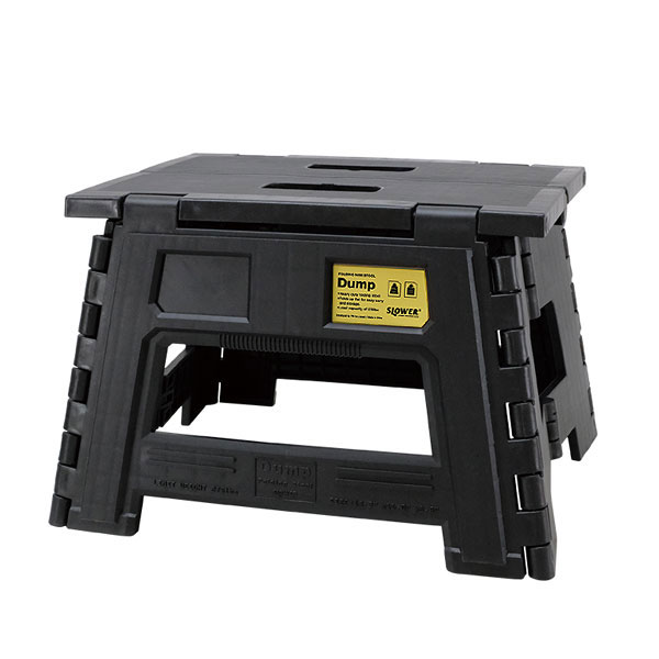 FOLDING MINI STOOL Dump フォールディング ミニ スツール ダンプ（アウトドア キャンプ バーベキュー ピクニック 折りたたみ コンパクト 持ち運び） | SLOWER | 02