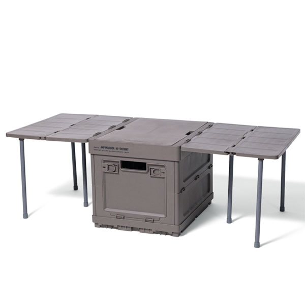 AMP MULTIBOX マルチボックス（キャンプ アウトドア 簡易テーブル マルチボックス 収納ボックス ストック収納 コンパクト ） |  | 03