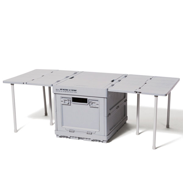 AMP MULTIBOX マルチボックス（キャンプ アウトドア 簡易テーブル マルチボックス 収納ボックス ストック収納 コンパクト ） |  | 05