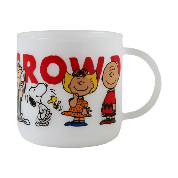 ピーナッツ グラスマグ 耐熱ガラス（スヌーピー PEANUTS） : エフシー