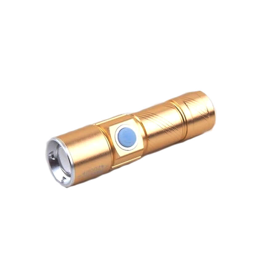 小型 LED ハンドライト 懐中電灯 USB充電式 アウトドア 緊急 ET-BLH015｜fcl-plus｜02