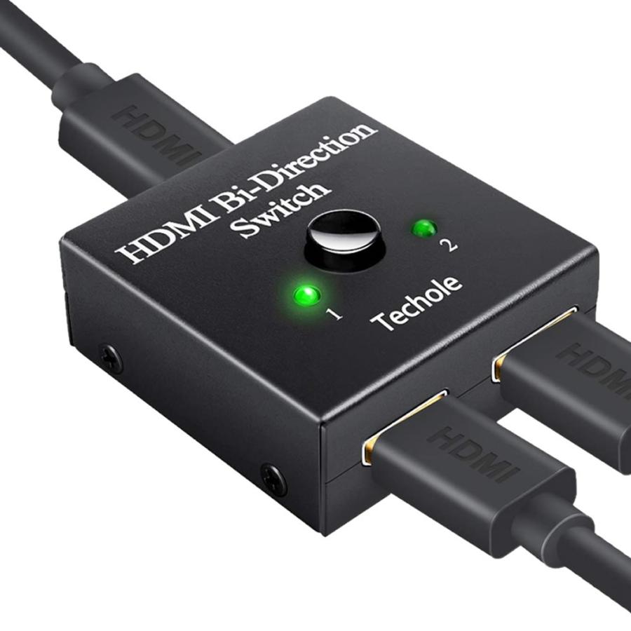 HDMI 切替器 HDMIセレクター 分配器 2入力1出力 手動切替 スイッチャー