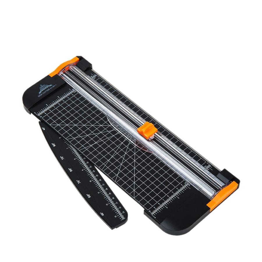 2個セット ペーパーカッターA4対応 12枚 裁断機 安全軽量 カッター A2 A3 A4 A5ヨコ対応 業務 DIY 簡単 ビニールカッター オフィス SUMASAI |  | 05