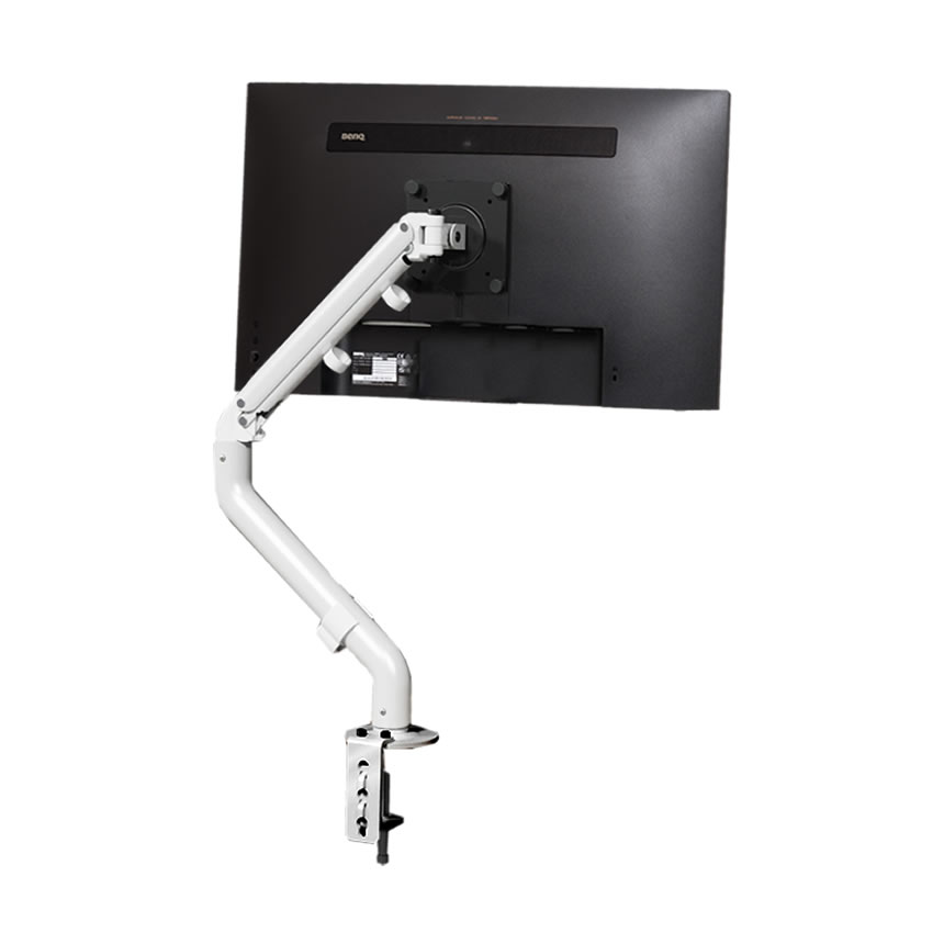 モニターアーム17-32インチ対応 ディスプレイ シングルアーム ガス