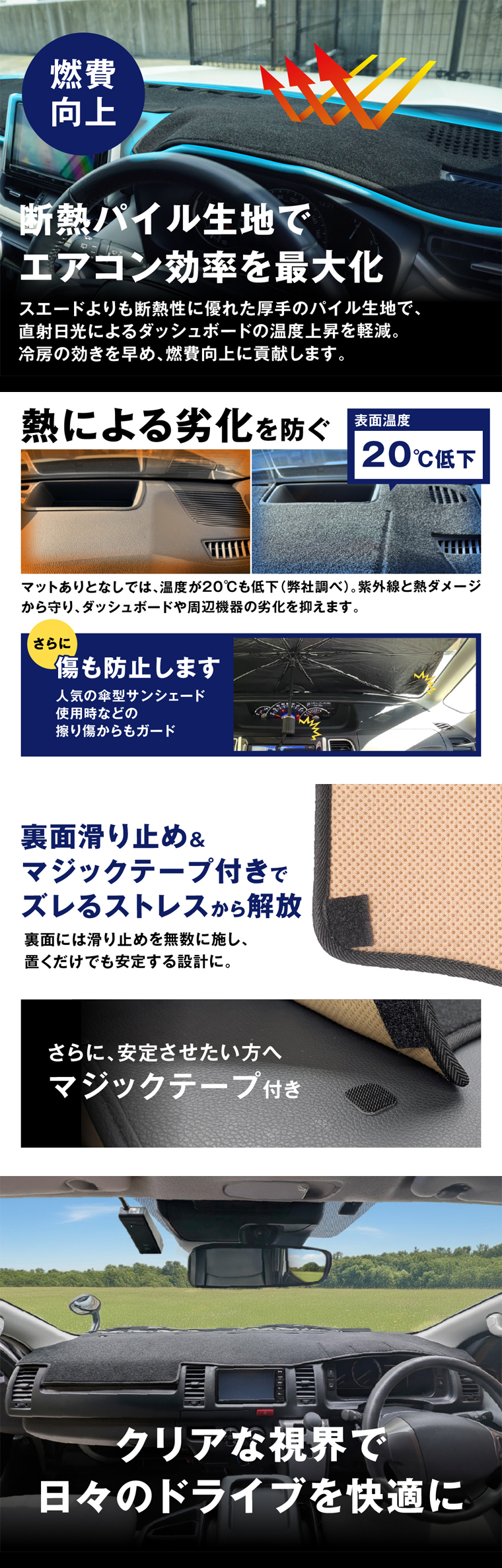 断熱効果でエアコン効率向上と映り込み防止