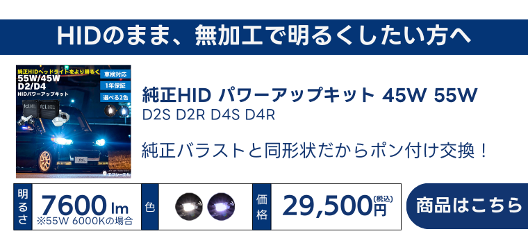 fcl.直営店 エフシーエル LED HID販売 - ヘッドライト（取り付け個所