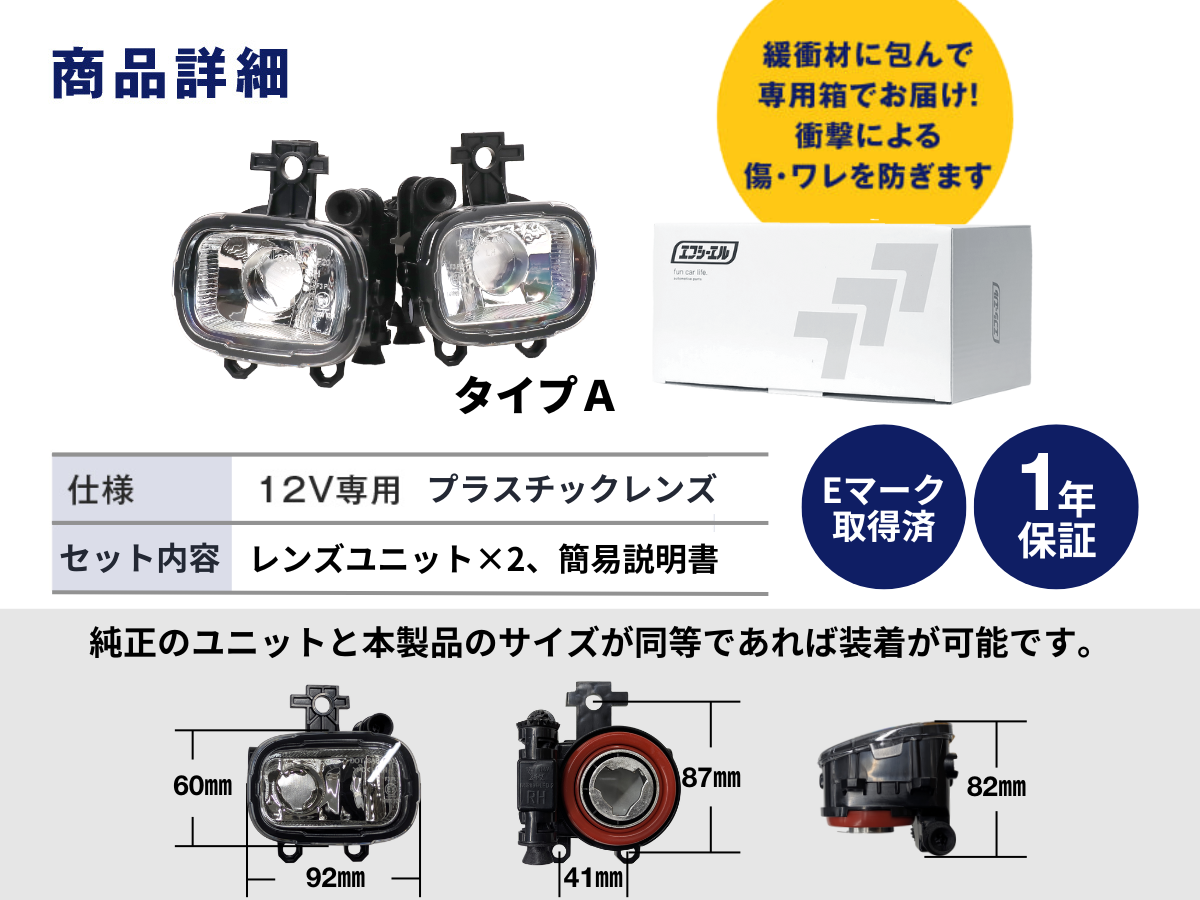 LEDフォグランプユニット タイプA 商品詳細