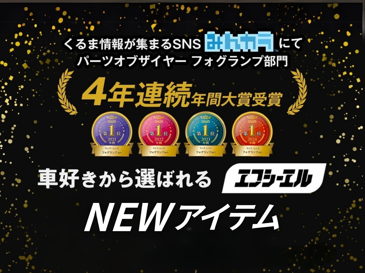 みんカラ 年間大賞受賞 パーツオブザイヤー