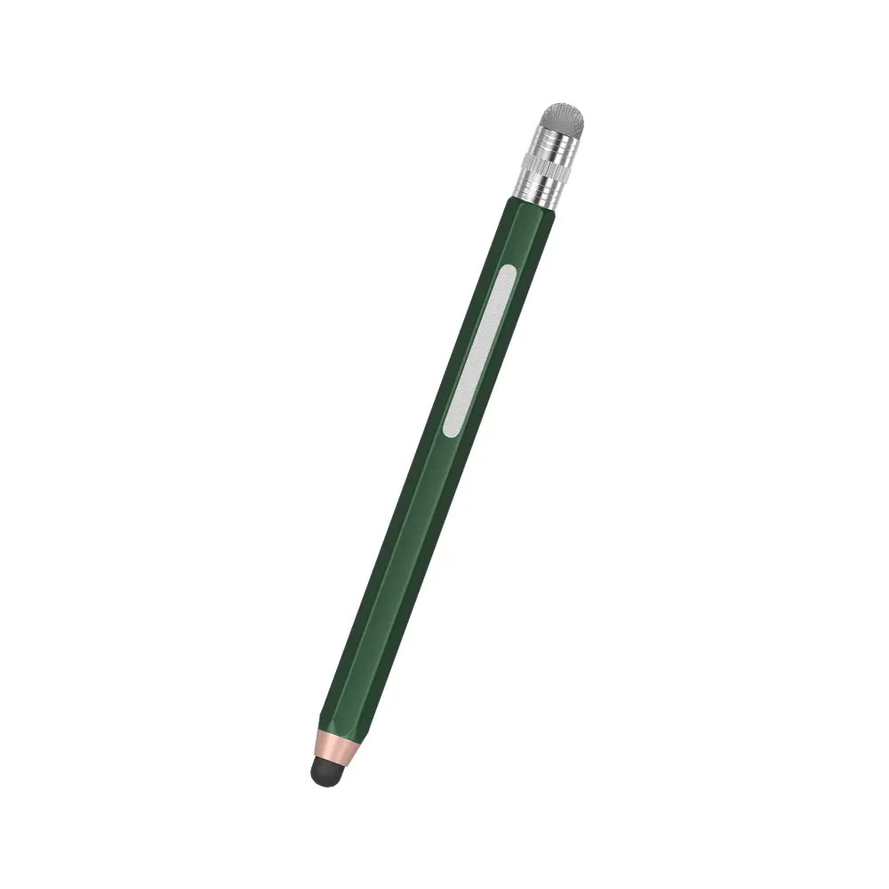 タッチペン 鉛筆型タッチペン スタイラスペン スマホ スマートフォン タブレット iPad iPhone android 対応 多機種対応 シリコンタイプ 導電繊維タイプ 2way｜fconnect-store｜02