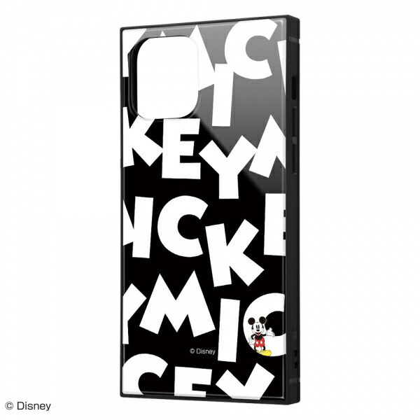 iPhone 12 ・ 12 Pro ディズニーキャラクター 耐衝撃 ハイブリッドケース KAKU ミッキーマウス iPhone12 アイフォン12 アイフォン12プロ スマホケース ドコモ au｜fconnect-store