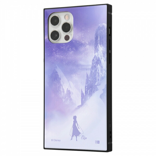 iPhone 12 ・ 12 Pro ディズニーキャラクター 耐衝撃 ハイブリッドケース KAKU エルサ iPhone12 アイフォン12 アイフォン12プロ スマホケース ドコモ au