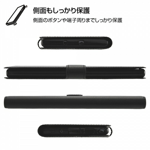 Galaxy Note10  手帳型ケース ソフトタイプ マグネット ICカードポケット スタンド機能 Qi充電対応 ブラック レッド 可愛い おしゃれ かわいい docomo SC-01M