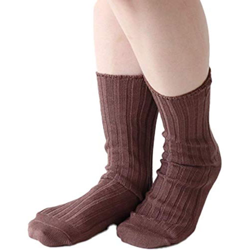 靴下 重ね履き ２足セット シルク コットン レディース 女性用 冷えとり 暖かい あったかくつした ソックス 日本製 絹屋 ギフト | 絹屋 | 04