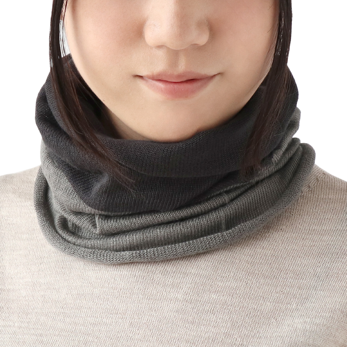 絹屋 ネックウォーマー 極暖 シルク レディース 女性用 メンズ