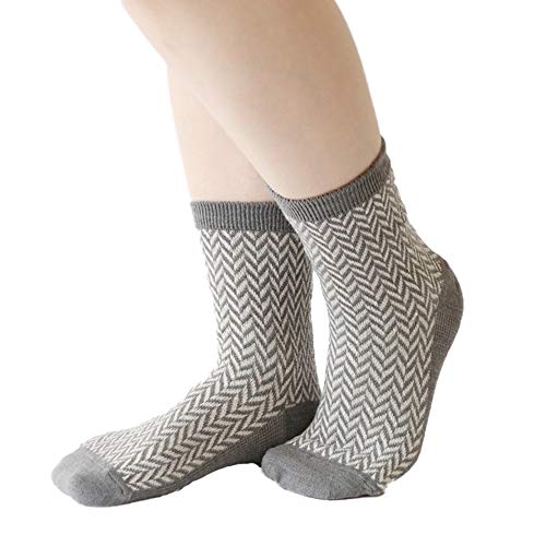 靴下 重ね履き ２足セット シルク ウール混 ジャガード編み レディース 女性用 冷えとり 暖かい あったかくつした 絹屋 日本製 | 絹屋 | 01