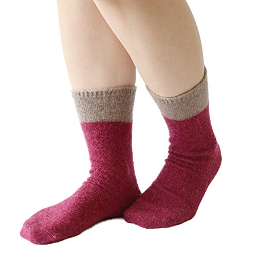 靴下 重ね履き ２足セット ウール混 起毛 レディース 女性用 冷えとり 暖かい あったかくつした 絹屋 日本製 ギフト プレゼント | 絹屋 | 02