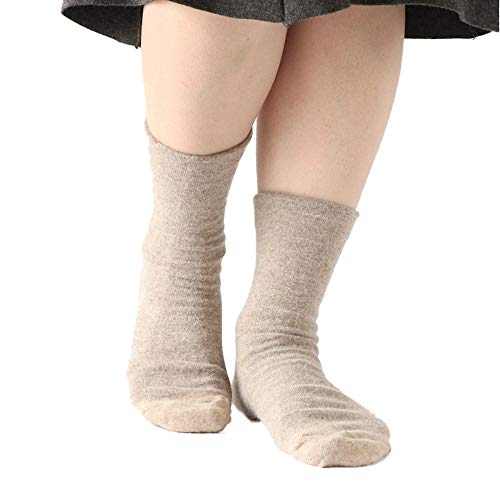 靴下 ２重編み アンゴラ混 シルク 履き口ゆったり レディース 女性用 冷えとり 暖かい あったかくつした ソックス 絹屋 日本製 ギフト | 絹屋 | 02